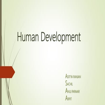 Human Development(factors) ppt