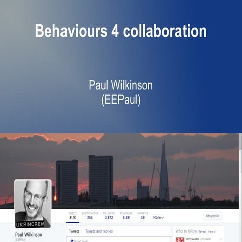 Behaviours4Collaboration