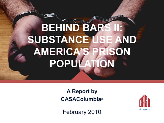 Behind Bars II: Substance Use and A...
