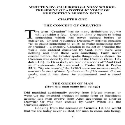 Behind the garden (creation)