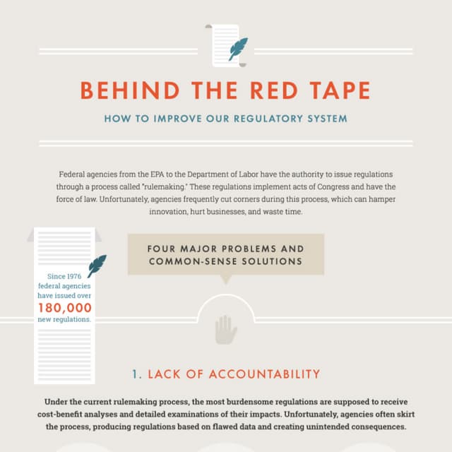 Behind the Red Tape