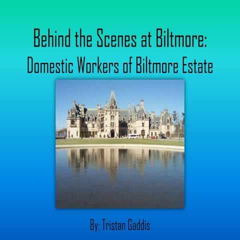 Tristan—Behind the Scenes at Biltmore