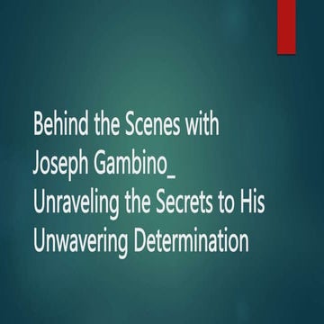 Joseph Gambino