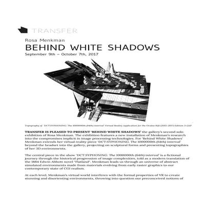 Behind White Shadows