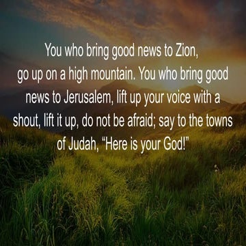 BEHOLD OUR GOD.pptx.spiritual song.for kids | PPTX