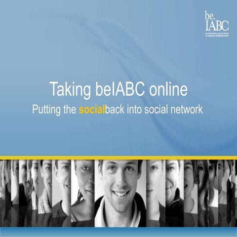 BeIABC - the story of our social network
