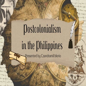 Postcolonialism in the Philippines: Cultural, Political, and Identity ...