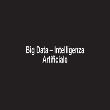 Interoperabilità e Big Data