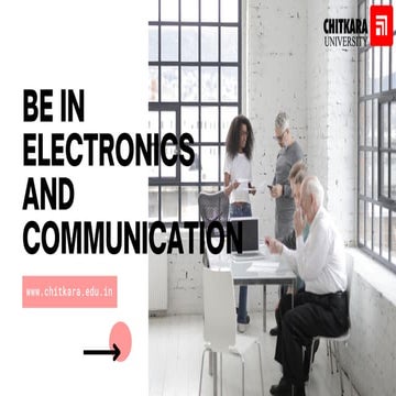Excellence in Electronics and Communication Engineering at K ...