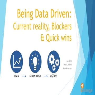 Being data driven (salanga)