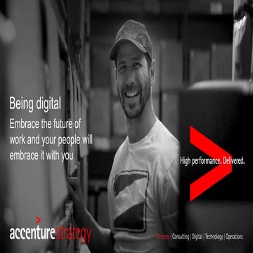 Being digital: Embracing the future of work