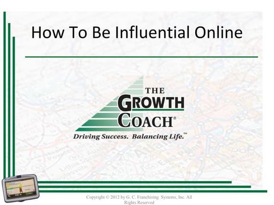 Being Influential Online