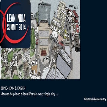 Being lean & kaizen-Ideas to help lead a lean lifestyle every single day  By ...