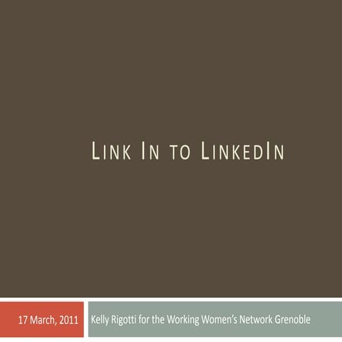 Link In to LinkedIn