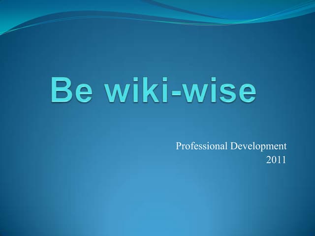 Wikis in the ESL Classroom