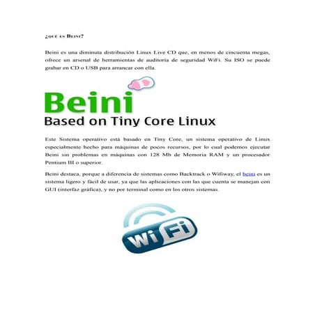 Tutorial beini | DOCX