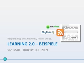Beispiele Learning 2.0