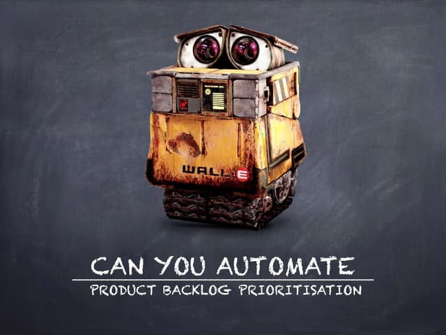 Can we automate the process of backlog prioritizing? by Adam Gadomski Scalac