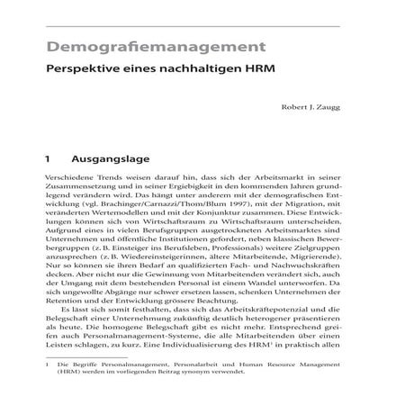 SHRM Reader Beitrag 2