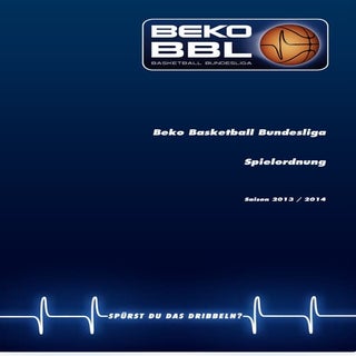 Beko BBL-Spielordnung 2013/2014
