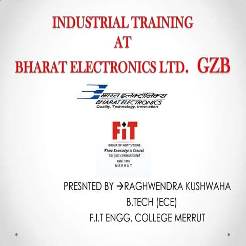 training report Bel, gzb