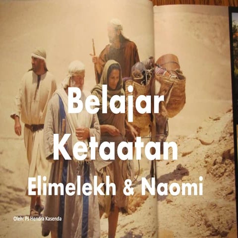 Belajar ketaatan naomi