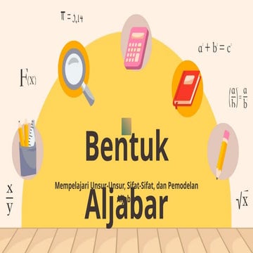 Comprehensive Guide to Algebraic Expressions: Elements, Properties, and ...