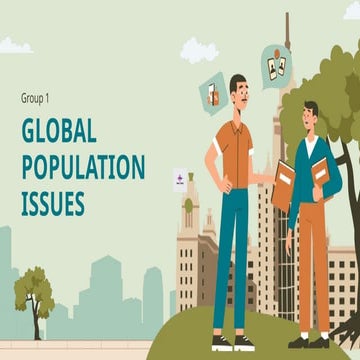 Addressing Global Population Issues: Challenges and Sustainable ...