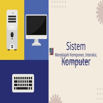 Belajar Sistem Komputer Presentasi Biru dan Kuning Ilustrasi_20250903 ...