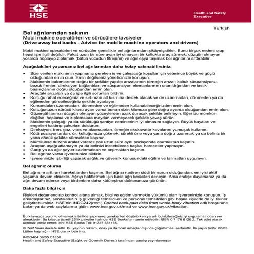 Bel ağrılarından sakının