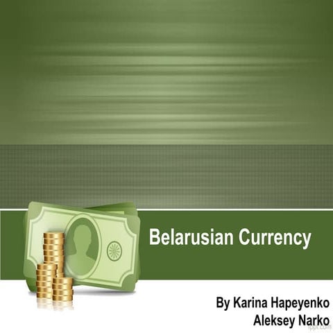 Belarusian currency
