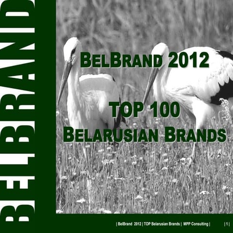 FranBrand 2012 - TOP 100 French Brands | PDF