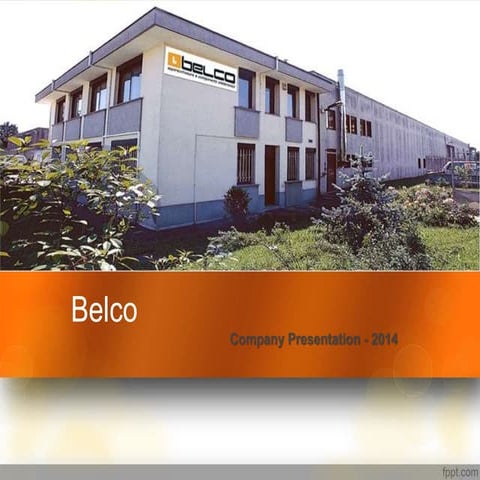 Belco presentation november 2014