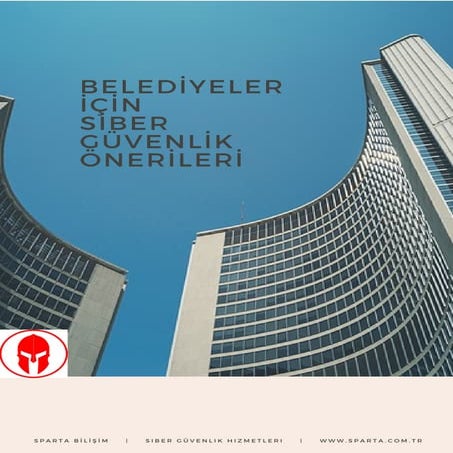 Belediyeler için Siber Güvenlik Önerileri