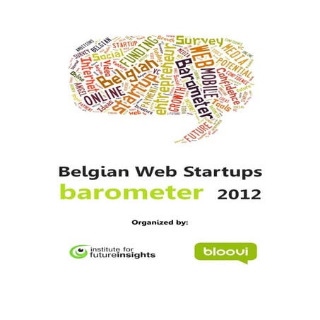 Belgian web startup barometer executive summary