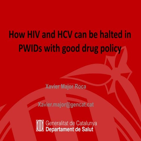 Harm reduction services and interventions in catalonia