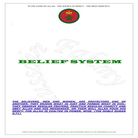 Belief System