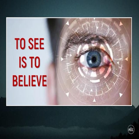 BELIEVE TO SEE 01 - FAITH MATTERS - PTR. JOSEPH FERMIN - 7AM MABUHAY SERVICE