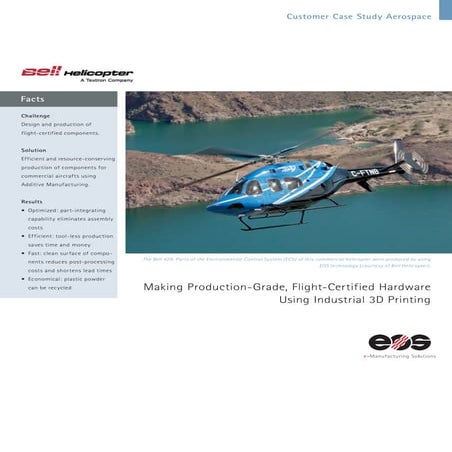 Bell Helicopter makes production grade flight certified hardware via ...