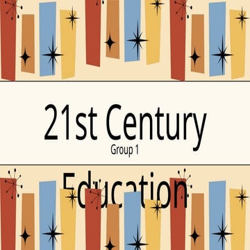 21st Century Education-Power point presentation heehk jekjjcbeufj  bdhwbdhbdb...