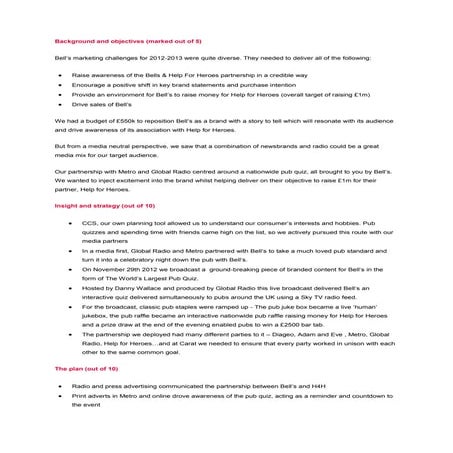 Bell's - World's Largest Pub Quiz