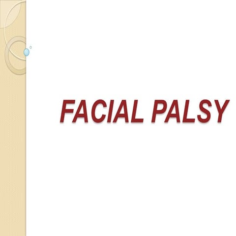 Bell’s palsy