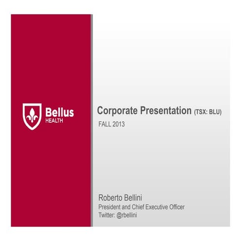 Corporate Presentation | PDF