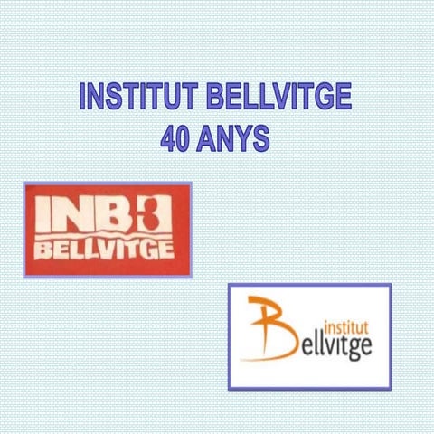 Institut Bellvitge 40 anys  