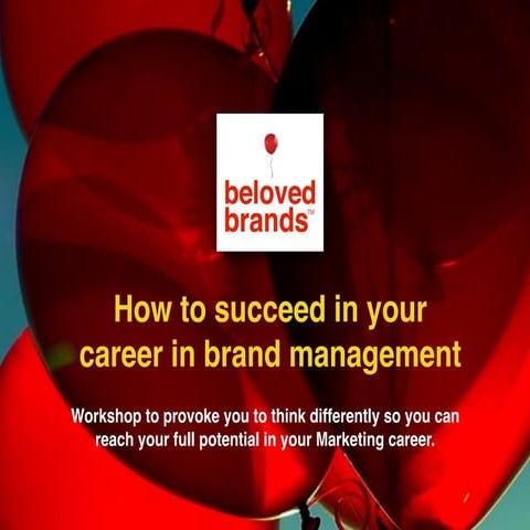 Brand Management Careers