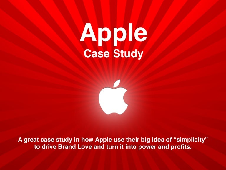 Apple Case Study