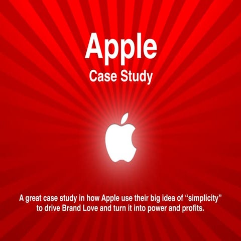 Apple Case Study