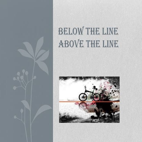 Below the line