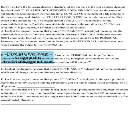 Below you have the following directory structure. At the top there i ...