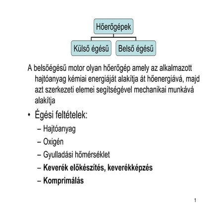 Belsoegesű motorok általános